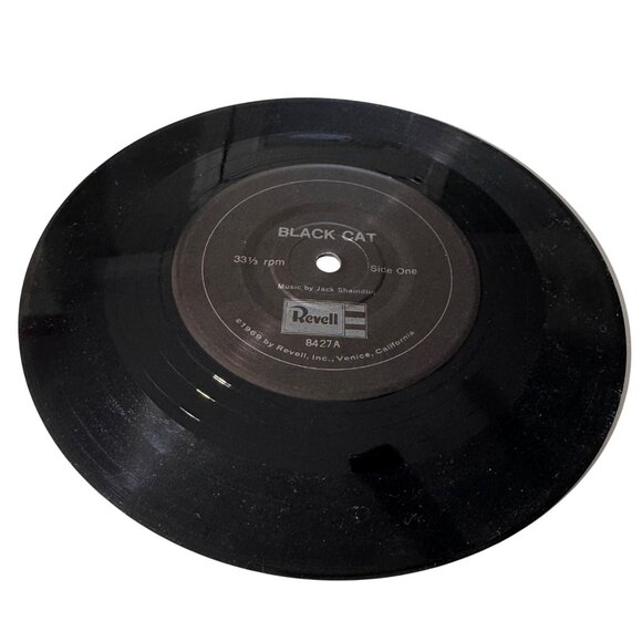 Revell Black Cat South Pacific Bound 33-1/3 Vinyl 7" Record 1969 87-8427-B - Picture 8 of 9